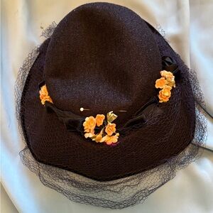 Vintage wool ladies hat